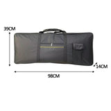 Maxbell Electronic Piano Bag Backpack Keyboard Pouch for Tour Music Studio Concert