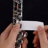 Maxbell 100x Saxophone Cleaning Paper Woodwind Pad Cleaner Papers for Sax Flute Oboe