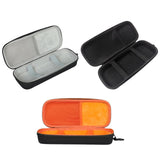 Maxbell Microphone Storage Case Cordless Microphone Case for Travel Outdoor Activity Orange Inside