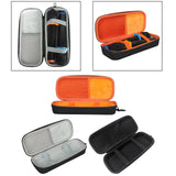 Maxbell Microphone Storage Case Cordless Microphone Case for Travel Outdoor Activity Orange Inside