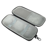 Maxbell Microphone Storage Case Cordless Microphone Case for Travel Outdoor Activity Gray Inside