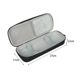 Maxbell Microphone Storage Case Cordless Microphone Case for Travel Outdoor Activity Gray Inside