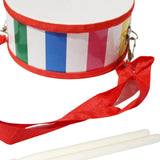 Maxbell Traditional Chinese Waist Drum 2 Drumsticks Holiday Gift Sensory Musical Toy