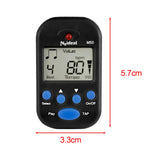 Maxbell Mini Digital Metronome Beat Tempo Electronic Metronome for Violin Drum Piano Black