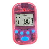Maxbell Mini Digital Metronome Beat Tempo Electronic Metronome for Violin Drum Piano Red