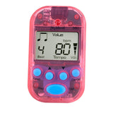 Maxbell Mini Digital Metronome Beat Tempo Electronic Metronome for Violin Drum Piano Red