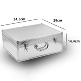 Maxbell Mic Gear Storage Box Durable Stage Hard Case Mic Bag EVA Interior Hard Shell