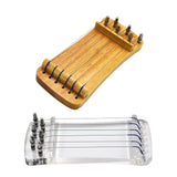 Maxbell Zither Finger Exerciser Harp Exerciser for Beginners Adults Trainning Guitar transparent