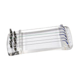 Maxbell Zither Finger Exerciser Harp Exerciser for Beginners Adults Trainning Guitar transparent