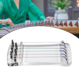 Maxbell Zither Finger Exerciser Harp Exerciser for Beginners Adults Trainning Guitar transparent