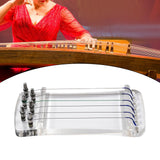 Maxbell Zither Finger Exerciser Harp Exerciser for Beginners Adults Trainning Guitar transparent