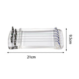 Maxbell Zither Finger Exerciser Harp Exerciser for Beginners Adults Trainning Guitar transparent