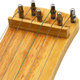 Maxbell Zither Finger Exerciser Harp Exerciser for Beginners Adults Trainning Guitar solid wood