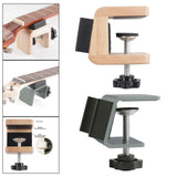 Maxbell Guitar Stand Home Clamp Guitar Hook for Acoustic Guitar Bass Electric Guitar Wood
