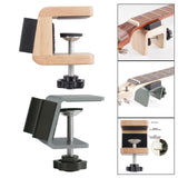 Maxbell Guitar Stand Home Clamp Guitar Hook for Acoustic Guitar Bass Electric Guitar Wood