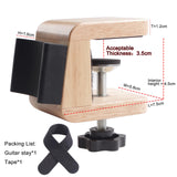 Maxbell Guitar Stand Home Clamp Guitar Hook for Acoustic Guitar Bass Electric Guitar Wood