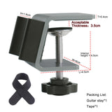 Maxbell Guitar Stand Home Clamp Guitar Hook for Acoustic Guitar Bass Electric Guitar Aluminum alloy