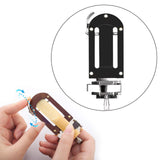 Maxbell Clarinet Reed Cutter Sturdy Saxophone Reed Trimmer for Music Room Home Stage For Alto Sax