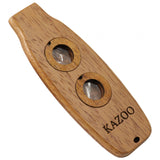 Maxbell Maxbell Musical Instruments Wooden Portable Kazoo Double Hole Kids Children Beginner style B