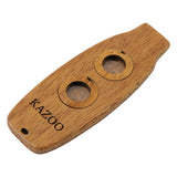 Maxbell Maxbell Musical Instruments Wooden Portable Kazoo Double Hole Kids Children Beginner style B