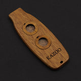 Maxbell Maxbell Musical Instruments Wooden Portable Kazoo Double Hole Kids Children Beginner style B