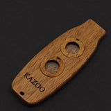 Maxbell Maxbell Musical Instruments Wooden Portable Kazoo Double Hole Kids Children Beginner style B