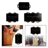 Maxbell Maxbell Percussion Finger Tambourine Percussion Accessories for Entertainment Cajons 8.5cmx9cmx2cm