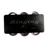 Maxbell Maxbell Percussion Finger Tambourine Percussion Accessories for Entertainment Cajons 13.5cmx9cmx2cm