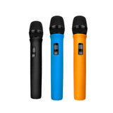 Maxbell 2xHandheld Mic Protection Sleeve with Sponge Foam Cover for Party Stage Studio Black