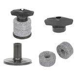 Maxbell 2xCymbal Accessories Sturdy Lightweight Cymbal Stand Sleeve Cymbal Stand Felts