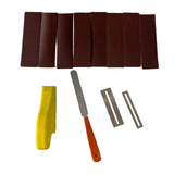 Maxbell Maxbell Guitar Fret Polishing File Guitar Fingerboard Luthier Tool for Mandolin Bass