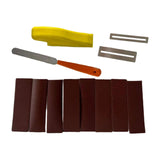 Maxbell Maxbell Guitar Fret Polishing File Guitar Fingerboard Luthier Tool for Mandolin Bass