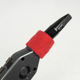 Maxbell Maxbell Mini Sax Water Absorb Loop Easy to Use Keep Dry Elastic Cotton Ring Beginner Red