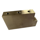 Maxbell Maxbell Brass Tremolo Block for Electric Guitar Lightweight Studry Parts Accessories 34MM