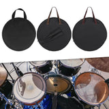 Maxbell Maxbell Dumb Drum Bag 14 inch Storage Bag Drum Bag for Drum Storage Music Enthusiast Black