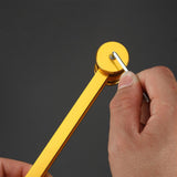 Maxbell Maxbell Tuning Forks Set Tuning Devices Sensory Hearing Care Tool for Men Women Home 21.5cm gold