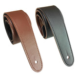 Maxbell Maxbell Double Sided Guitar Strap Leisure for Classical Guitars Electric Guitar Bass Deep brown