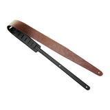 Maxbell Maxbell Double Sided Guitar Strap Leisure for Classical Guitars Electric Guitar Bass Deep brown