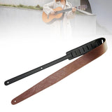 Maxbell Maxbell Double Sided Guitar Strap Leisure for Classical Guitars Electric Guitar Bass Deep brown
