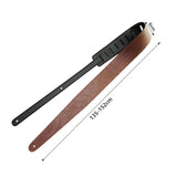 Maxbell Maxbell Double Sided Guitar Strap Leisure for Classical Guitars Electric Guitar Bass Deep brown