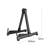 Maxbell Maxbell Guitar Stand Accs Folding Instrument Stand for Banjo Acoustic Guitar Ukulele