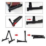 Maxbell Maxbell Guitar Stand Accs Folding Instrument Stand for Banjo Acoustic Guitar Ukulele