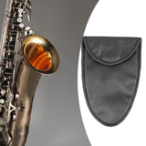 Maxbell Maxbell Sax Mouthpiece Bag Portable Trombone Mouthpiece Pouch for Tenor Sax Trombone Black For Tenor Sax