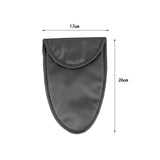 Maxbell Maxbell Sax Mouthpiece Bag Portable Trombone Mouthpiece Pouch for Tenor Sax Trombone Black For Tenor Sax
