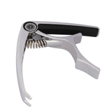 Maxbell Maxbell Guitar Capo Guitar Clip Metal Universal String Clamp for Banjo Bass Mandolin Argent