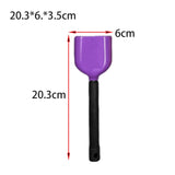 Maxbell Maxbell Cowbell with Handle Handheld Music Toy for Live Graduation Ceremonies Events Purple S