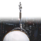 Maxbell 2xDrum Foot Pedal Spring Pulley Hook Tensioner Hardware Drum Parts Replacement