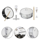Maxbell Maxbell Snare Drum 14 inch Birthday Gift Musical Educational Instrument for Students Black
