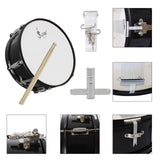 Maxbell Maxbell Snare Drum 14 inch Birthday Gift Musical Educational Instrument for Students Black