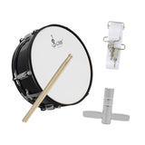 Maxbell Maxbell Snare Drum 14 inch Birthday Gift Musical Educational Instrument for Students Black